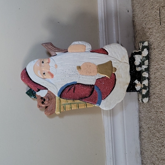 Wooden Santa - Picture 6 of 6